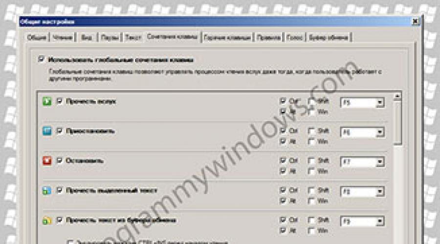 Balabolka sa glasovnim mehanizmom za Windows 10. Softver za sintezu govora Balabolka i ruski glasovni motori.  Govorni motori i pogodnosti Balabolka Portable