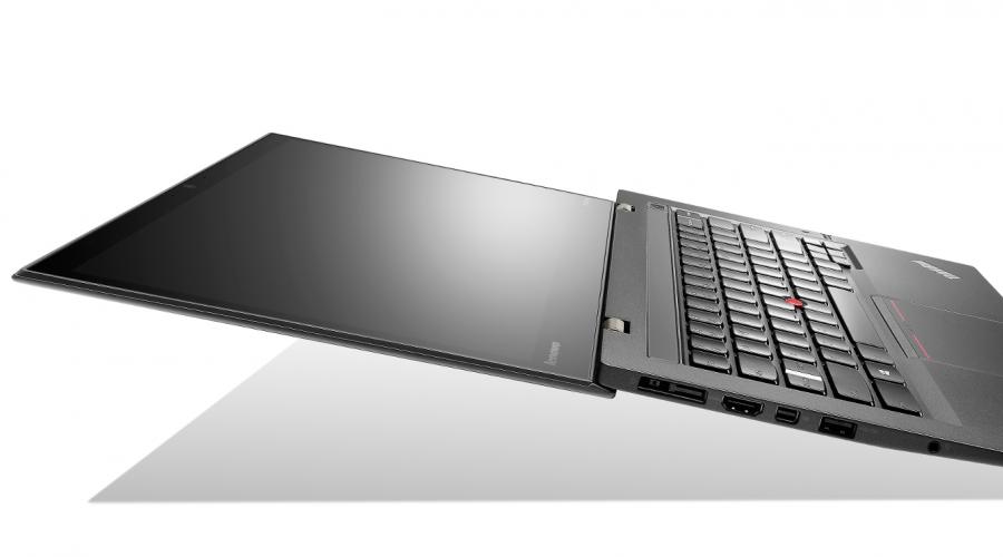 Karbonové rozměry Lenovo thinkpad x1.  Recenze Lenovo ThinkPad X1 Carbon: nejpohodlnější ultrabook.  Klíčové vlastnosti Lenovo ThinkPad x1 Carbon
