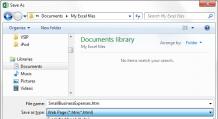 Konvertuoti HTML į Microsoft Excel formatus