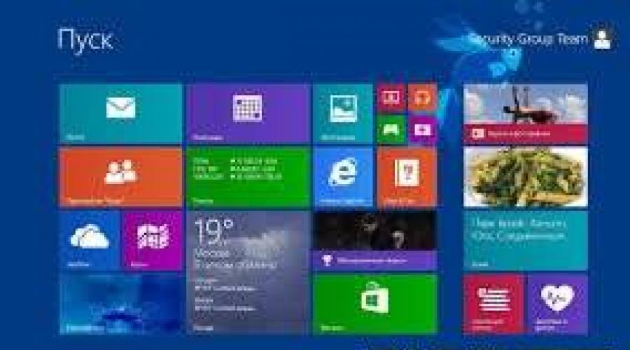 Windows 8-dən sonra əməliyyat sistemi. Metro proqramlarının bağlanması.  Əlinin dalğası ilə